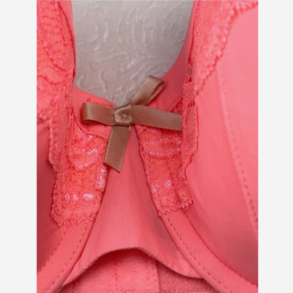 City Chic Zara Contour Bra 44B Apricot Pink NWT Plus Size - Picture 6 of 10